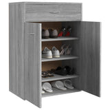 Shoe Cabinet Grey Sonoma 60x35x84 cm Engineered Wood 815418