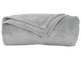 Throw Blankets 6 pcs Grey 150 x 200 cm Fleece 42016802