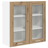 Hanging Cabinet Artisan Oak 80 x 31 x 80 cm Engineered Wood 884329