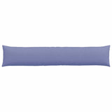 Sofa Pillows 2 pcs Jeans Blue 200 x 40 cm Fabric 42013882