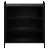 Sideboard Black Oak 73 x 33 x 81 cm Engineered Wood 8013824