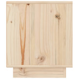 ZNTS Bedside Cabinets 2 pcs 40x34x40 cm Solid Wood Pine 813326