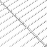 Grill Grate 45 x 40 cm Stainless Steel Silver 42008312