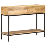 Console Table 100x35x76 cm Solid Mango Wood 320922