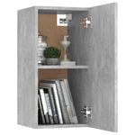 7 Piece TV Cabinet Set Concrete Grey Engineered Wood 3079091