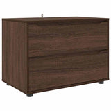 Storage Cabinet Brown Oak 80 x 48 x 57 cm Engineered Wood 888824