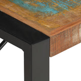 Coffee Table Multicolour Reclaimed Wood Large Durable 321589