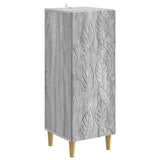 Sideboard Grey Sonoma 33 x 34.5 x 90 cm Engineered Wood 895061