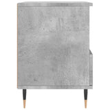 Bedside Cabinets 2 pcs Concrete Grey 40x35x50 cm Engineered Wood 830613