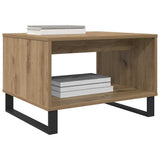 Coffee Table Artisan oak 60 x 50 x 40 cm Engineered wood 879613