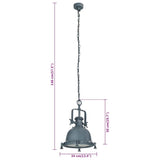 Pendant Lighting 34x34x146 cm Aluminium 357839