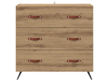 Chest of Drawers Artisan Oak 69.5 x 34 x 90 cm Engineered Wood 881487