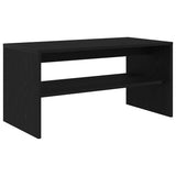 TV Cabinet Black Oak 80x40x40 cm Engineered Wood 859110