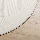 Rug IZA Short Pile Scandinavian Look Cream 160 cm 375448