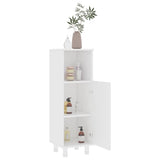 3 Piece Bathroom Furniture Set White Engineered Wood 3056943
