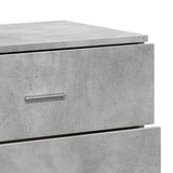 Sideboard Concrete Grey 60x39x80 cm Engineered Wood 840530