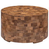 288811 Coffee Table 60x60x35 cm Solid Teak Wood