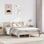 Bed Frame with Headboard without Mattress 150x200 cm King Size 3306790