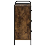 Sideboard Smoked Oak 40 x 33 x 80.5 cm Engineered Wood 8013790
