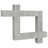 9 Piece TV Cabinet Set Concrete Grey Engineered Wood 3114657