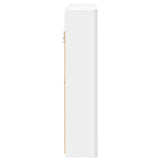 Bathroom Mirror Cabinet White 73.5 x 15.5 x 70 cm 889255