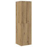 5 Piece TV Cabinet Set Wall-mounted Artisan Oak Engineered Wood 3329202