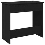 Desk Black 80x40x75 cm Engineered Wood 860473