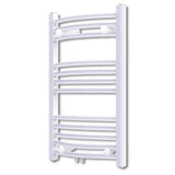 Bathroom Radiator Central Heating Towel Rail Curve 500 x 764 mm 140849
