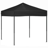 ZNTS Folding Party Tent Black 2x2 m 93497