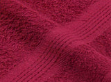 Towels "FROGN" 4 pcs Bordeaux 100x200 cm 360 gsm 136747
