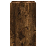 Shoe Cabinet Smoked Oak 60x42x69 cm Engineered Wood 839984