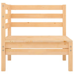 Garden Corner Sofa Solid Wood Pine 806567