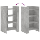 Sideboard Concrete Grey 45x35x75 cm Engineered Wood 848384