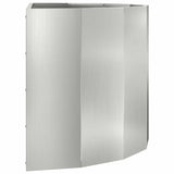Planter Silver 90 x 45 x 50 cm Galvanised Steel 883715