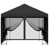 Garden Gazebo with Sidewalls 3 x 3 m Anthracite 900339