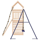 Outdoor Playset Natural wood and blue 3156925