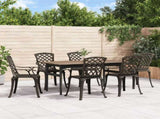 Garden Chair Bronze Cast Aluminium Medium Durable Garden Chair 3216319