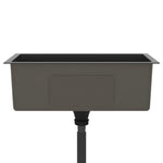 Handmade Kitchen Sink Black Stainless Steel 51505