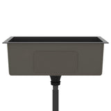 Handmade Kitchen Sink Black Stainless Steel 51505