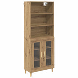 Highboard Artisan Oak 69.5 x 32.5 x 180 cm Engineered Wood 3416035