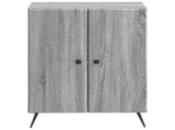 Bathroom Storage Cainet BREDA Grey Sonoma 59.5 x 31 x 80 cm 897501