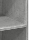 Highboard Concrete Grey 70x41x185 cm Engineered Wood 3281690