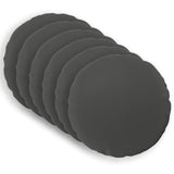Cushion with Pillow HEERLEN 6 pcs Anthracite Polyester 929792