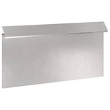 Snail Fence 16 pcs Silver 50 x 3.5 x 25 cm Stainless Steel 874851