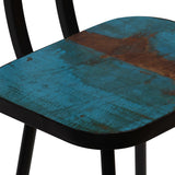 Bar Chairs 2 pcs Solid Reclaimed Wood 245392