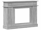 Fireplace Surround Grey Sonoma 102 x 26 x 100 cm 8006648