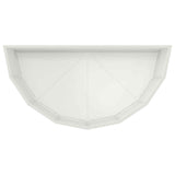 Planter White 90 x 45 x 35 cm Steel 883690