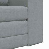 Sofa Bed Light grey 98 x 71 x 83 cm Fabric 4106655