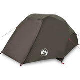 Fishing Tent 5-Person Brown Waterproof 4100659