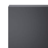 Garden Cover Profile 10 pcs 100 x 15 x 15 cm Steel Anthracite 8012967